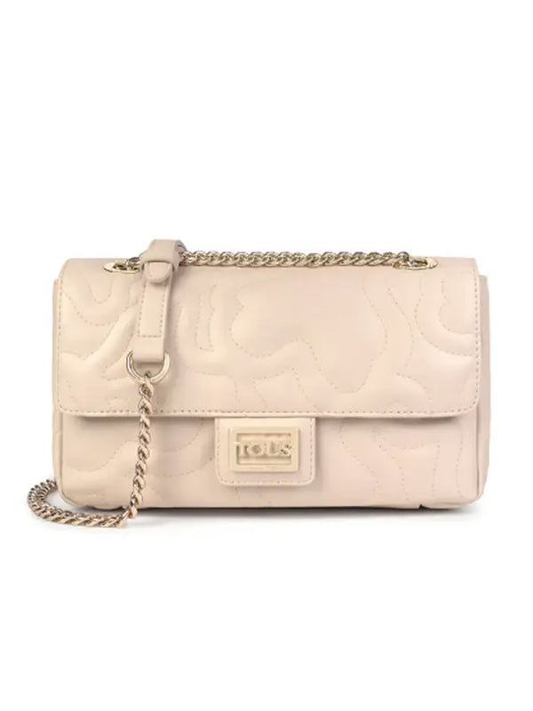 TOUS BANDOLERA SOLAPA S K DREAM BEIGE - TALLA ÚNICA