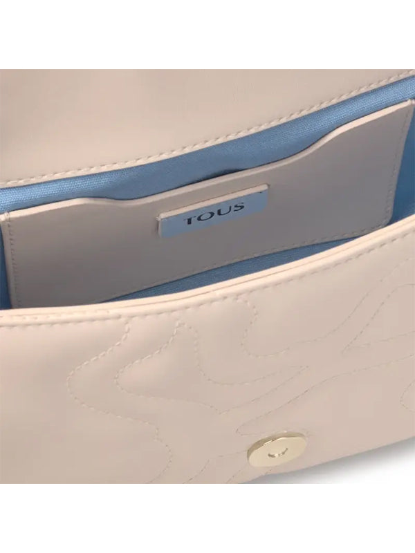 TOUS BANDOLERA SOLAPA S K DREAM BEIGE - TALLA ÚNICA