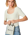 TOUS MINI BOLSO K ICON BEIGE