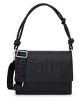 TOUS BANDOLERA M. AUDREE T LARUE NEW NEGRO