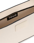 TOUS BOLSO DE HOMBRO M T LUCIA BEIGE