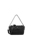 TOUS MINI BOLSO BANDOLERA FLAP T BOLD NEGRO