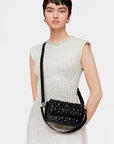 TOUS MINI BOLSO BANDOLERA FLAP T BOLD NEGRO