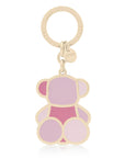 TOUS LLAVERO BEAR FACETED ROSA