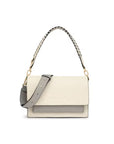 TOUS BANDOLERA M. AUDREE SAFFIANO BEIGE-GRIS