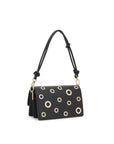 TOUS BOLSO BANDOLERA S. AUDREE EYELETS NEGRO