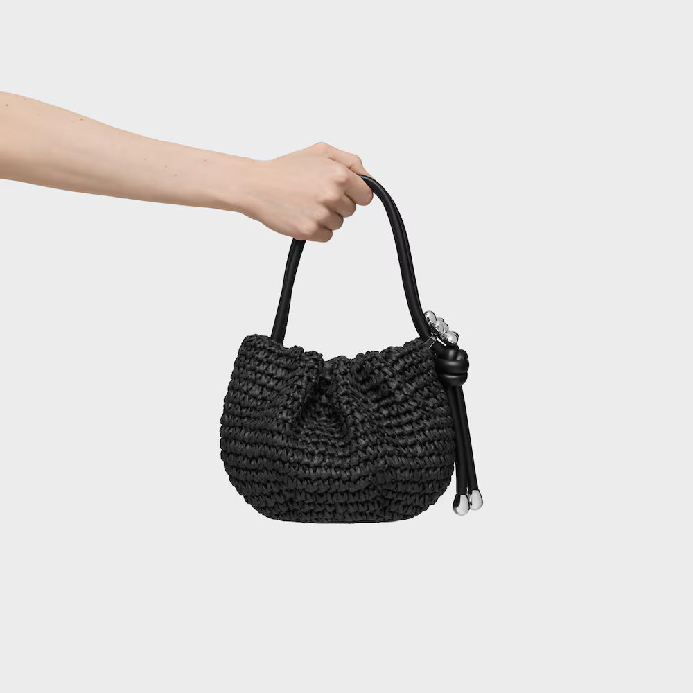 TOUS BOMBONERA TOUS DAISY RAFIA NEGRO - BOMBONERA / NEGRO / 1 - COMPLEMENTOS