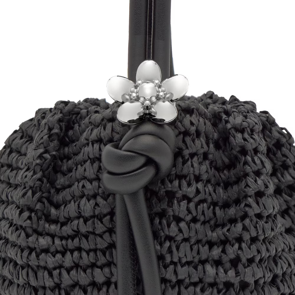 TOUS BOMBONERA TOUS DAISY RAFIA NEGRO - BOMBONERA / NEGRO / 1 - COMPLEMENTOS