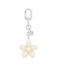 TOUS LLAVERO PUFFED DAISY FLOWER BEIGE