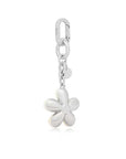 TOUS LLAVERO PUFFED DAISY FLOWER BEIGE