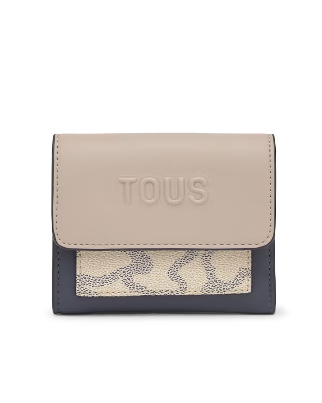 TOUS BILLETERA S FLAP KAOS ICON GRIS OSCURO