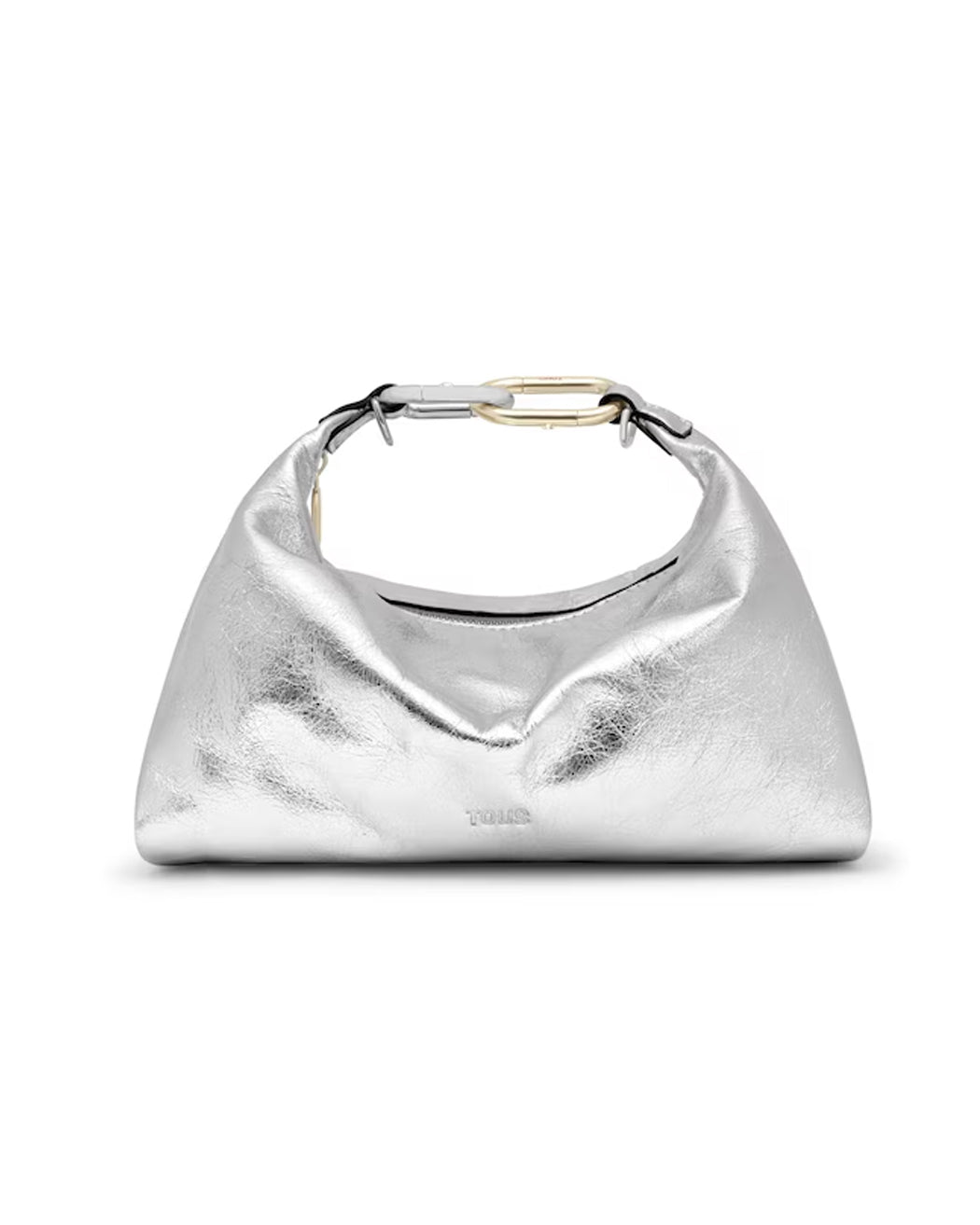 TOUS MINI BANDOLERA TOUS HOLD PLATA