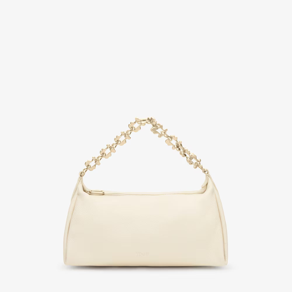 TOUS BANDOLERA TOUS FOLD CHAIN BEIGE