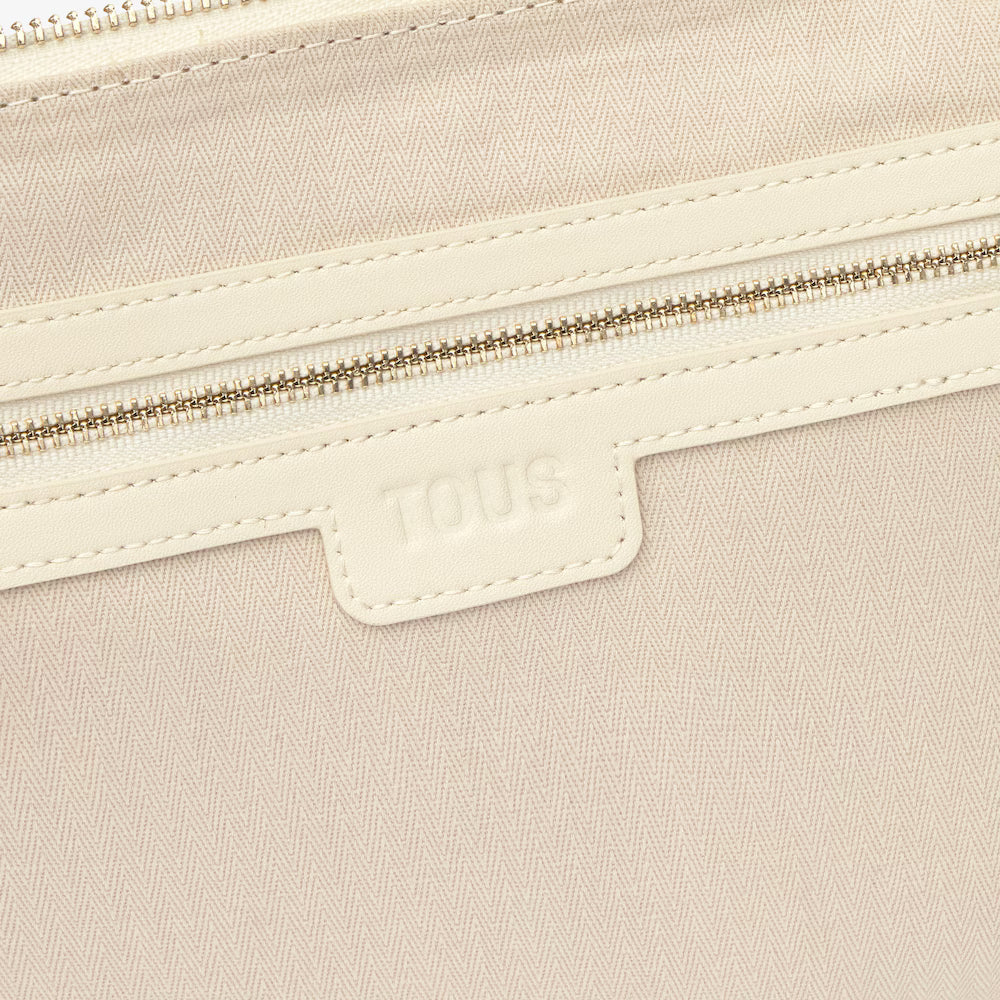 TOUS BANDOLERA TOUS FOLD CHAIN BEIGE
