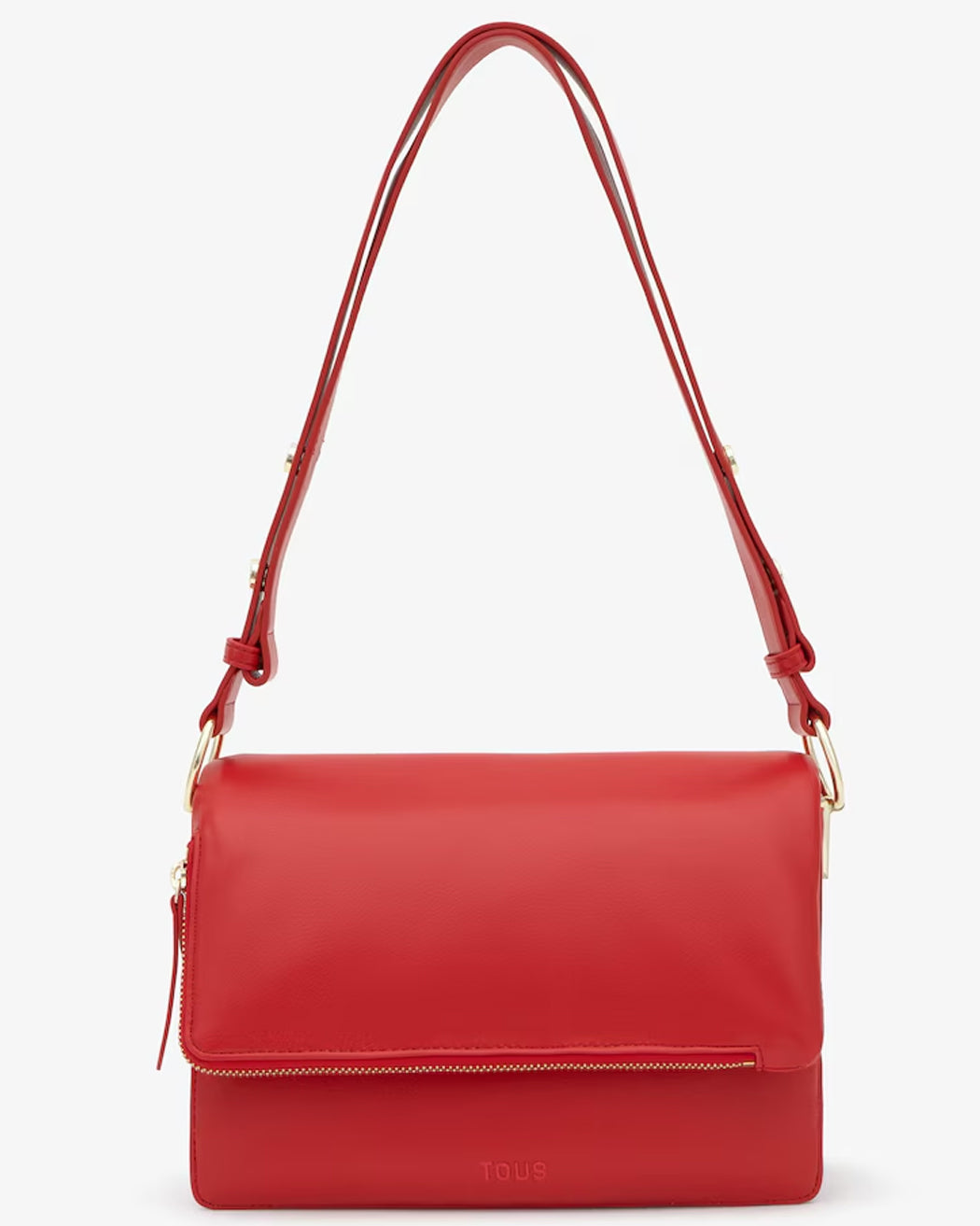 TOUS BANDOLERA M. AUDREE SOFT ROJO
