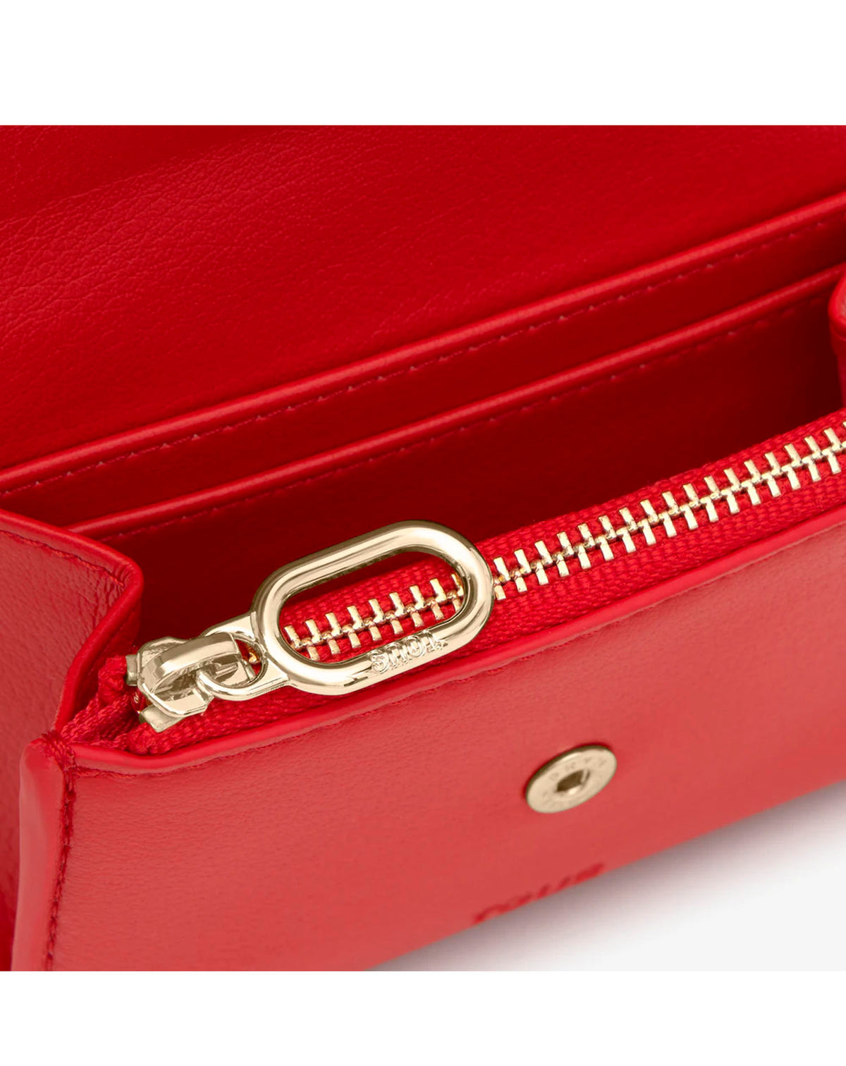 TOUS BILLETERA S. AUDREE SOFT ROJO