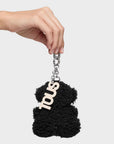 TOUS LLAVERO BOLD BEAR VELVET NEGRO