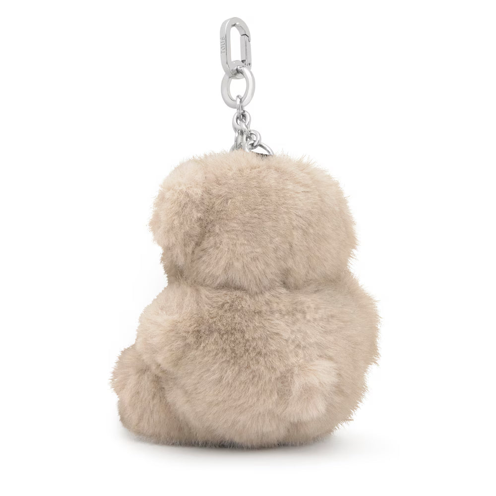 TOUS LLAVERO BOLD BEAR VELVET TOPO