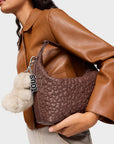 TOUS LLAVERO BOLD BEAR VELVET TOPO