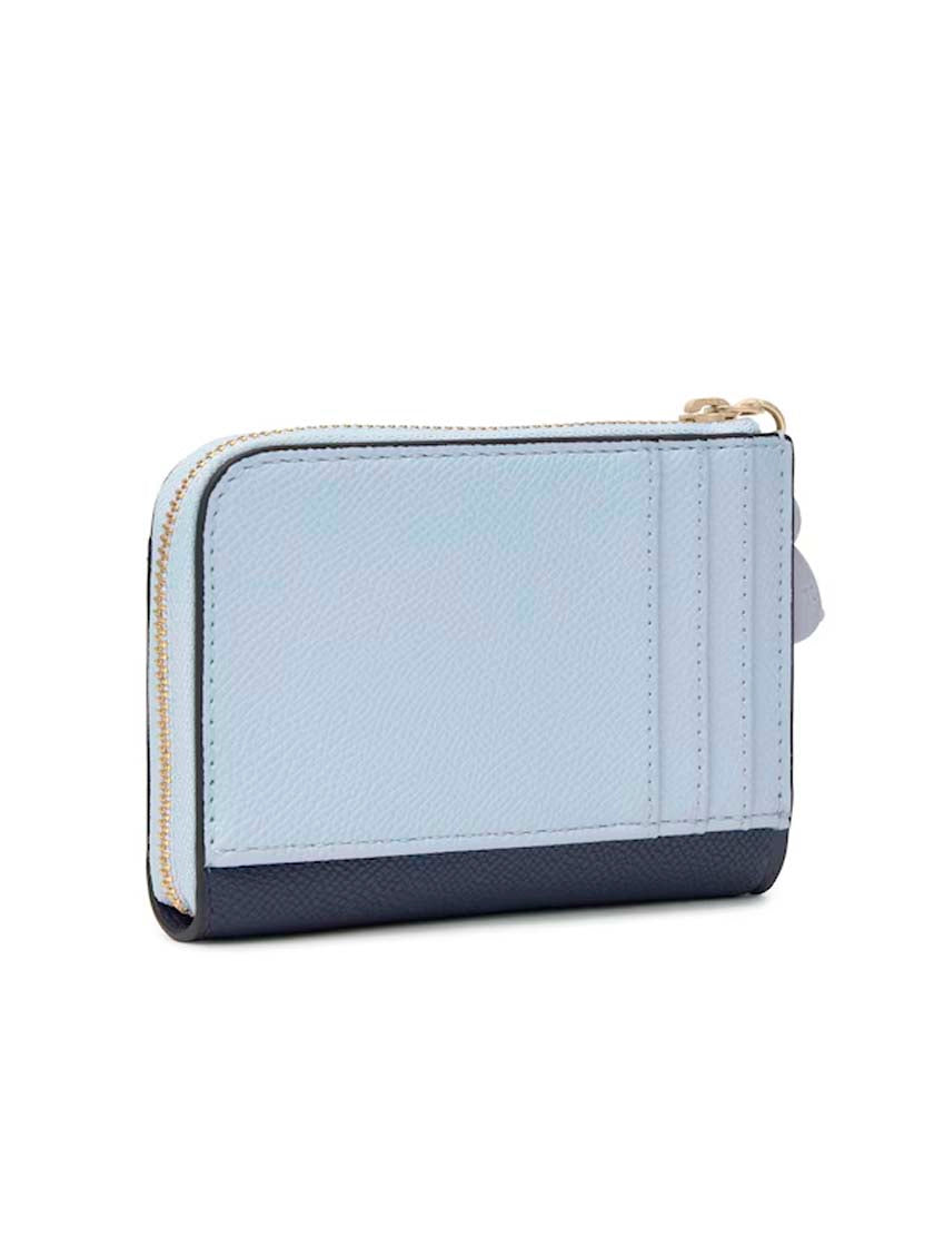 TOUS MONEDERO L AUDREE SAFFIANO AZUL MARINO