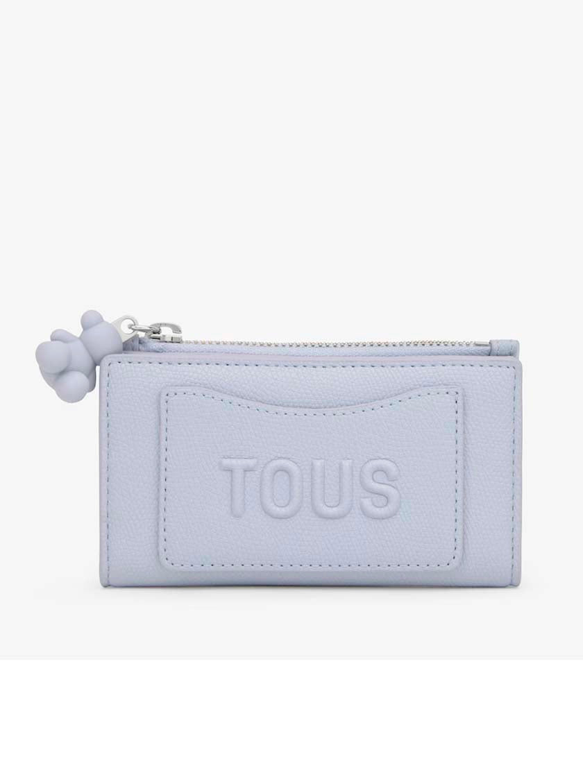 TOUS BILLETERA S. T BACK TO BASICS AZUL GRISACEO