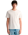 GANT REGULAR SHIELD SS T-SHIRT BLANCO