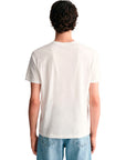 GANT REGULAR SHIELD SS T-SHIRT BLANCO