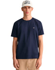 GANT REGULAR SHIELD SS T-SHIRT AZUL