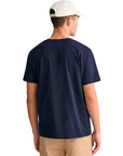 GANT REGULAR SHIELD SS T-SHIRT AZUL