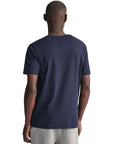 GANT REG ARCHIVE SHIELD SS T-SHIRT AZUL MARINO