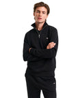 GANT REG SHIELD HALF ZIP SWEAT BLACK
