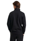 GANT REG SHIELD HALF ZIP SWEAT BLACK