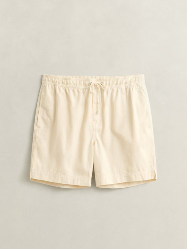 GANT REG SUNFADED DS SHORTS CREAM