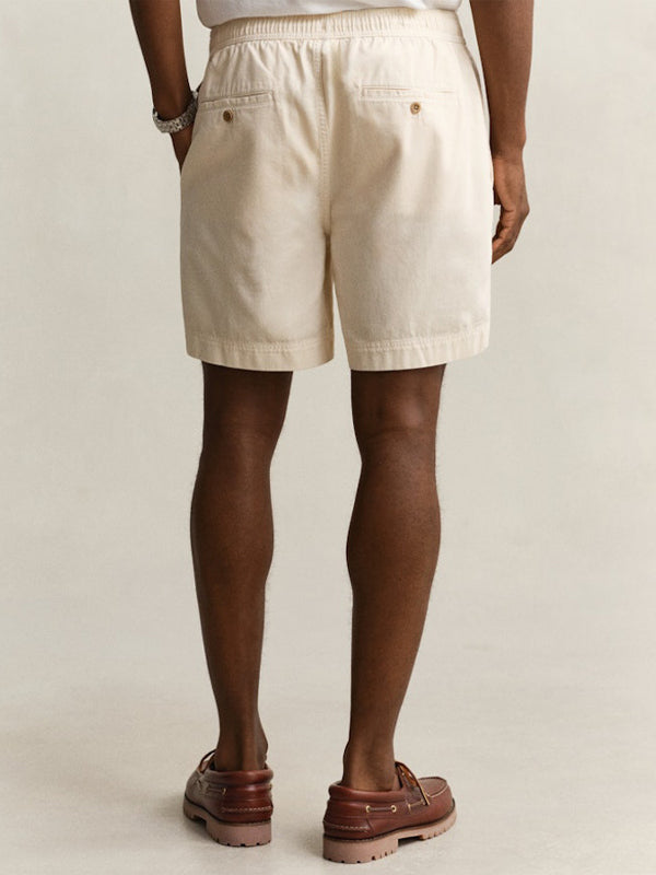 GANT REG SUNFADED DS SHORTS CREAM