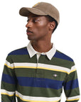 GANT STRIPED HEAVY RUGGER COUNTRY GREEN