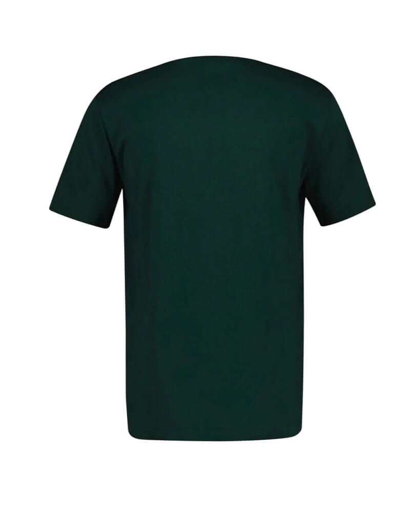 GANT GRAPHIC SS T-SHIRT TARTAN GREEN