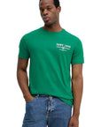 GANT GRAPHIC SS T-SHIRT TARTAN GREEN
