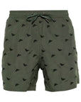 EMPORIO ARMANI MENS WOVEN BOXER MILITARE