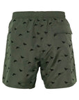 EMPORIO ARMANI MENS WOVEN BOXER MILITARE