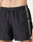 EMPORIO ARMANI BOXER BEACHWEAR NERO