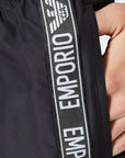 EMPORIO ARMANI BOXER BEACHWEAR NERO