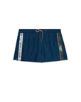 EMPORIO ARMANI MAN WOVEN BOXER BEACHWEAR NAVY