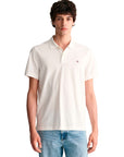 GANT REGULAR SHIELD SS PIQUE POLO BLANCO