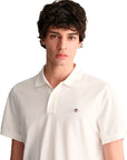 GANT REGULAR SHIELD SS PIQUE POLO BLANCO