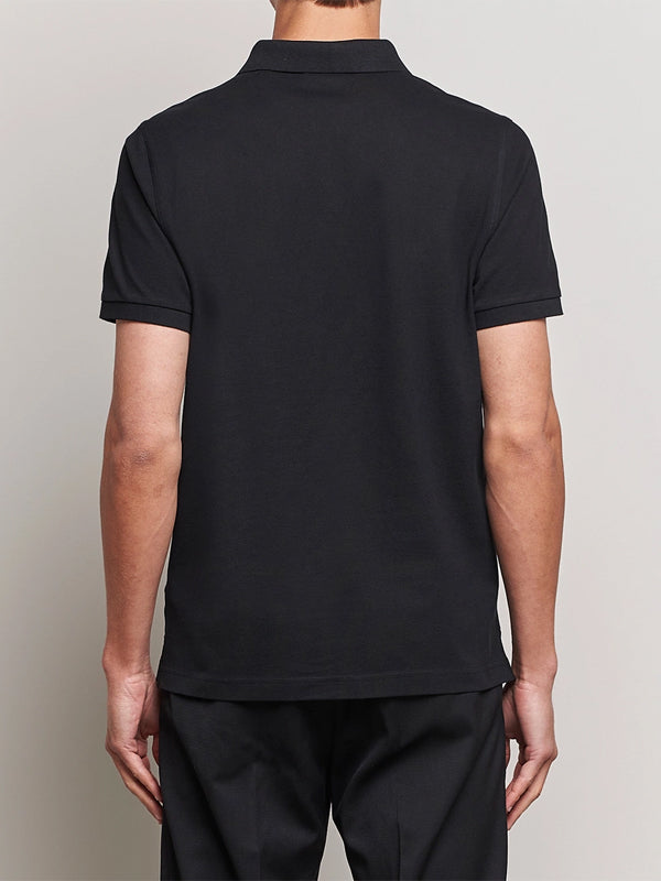 GANT REG SHIELD SS PIQUE POLO BLACK