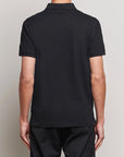 GANT REG SHIELD SS PIQUE POLO BLACK