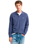 GANT REG SHIELD LS PIQUE RUGGER DARK JEANS BLUE ME