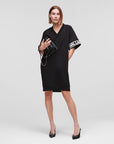 KARL LAGERFELD DRESS SWEAT W/LOGO