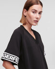 KARL LAGERFELD DRESS SWEAT W/LOGO