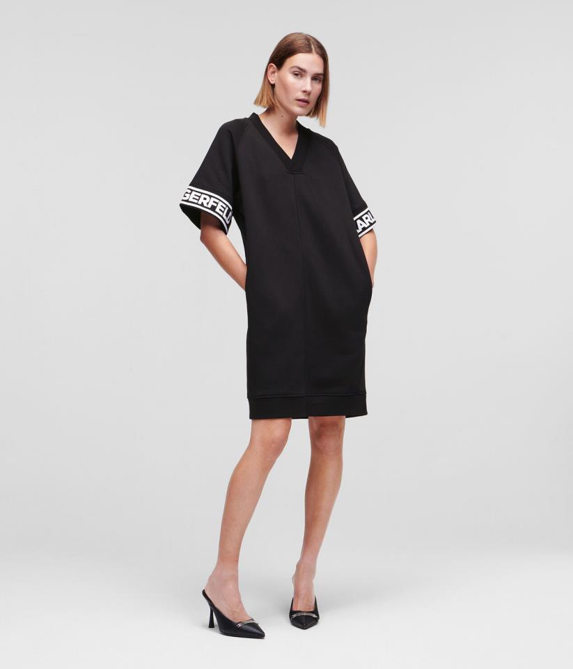 KARL LAGERFELD DRESS SWEAT W/LOGO